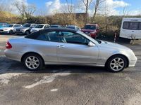 Used Mercedes CLK200 Elegance 2005 Silver Cabriolet