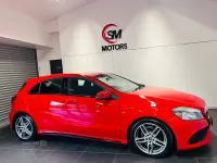 Used Mercedes A180 Executive 109 HP (80 kW) 2017 Red Hatchback