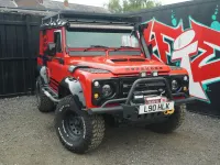 Used Land Rover Defender 1993 Red SUV