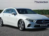 Used Mercedes A180 Executive 136 HP (100 kW) 2021 White Hatchback