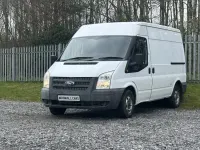 Used Ford Transit 125 HP (91 kW) 2013 White Van