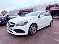 Used Mercedes A220 AMG line 2016 White Hatchback