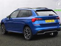 Used Skoda Kamiq Monte Carlo 150 HP (110 kW) 2022 Blue SUV