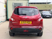 Used Nissan Qashqai +2 360º 117 HP (86 kW) 2013 Red SUV