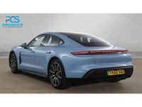 Used Porsche Taycan Performance Package 350 kW (476 HP) 2022 Blue Sedan
