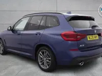 Used BMW X3 M Sport 190 HP (139 kW) 2020 Blue SUV