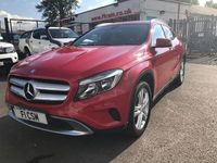 Used Mercedes GLA200 Sport 136 HP (100 kW) 2015 Red SUV