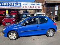 Used Peugeot 206 Style 60 HP (44 kW) 2003 Blue Hatchback
