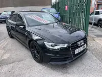 Used Audi A6 S-Line 204 HP (150 kW) 2012 Black Sedan