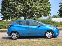 Used Nissan Micra Acenta 98 HP (72 kW) 2019 Blue Hatchback