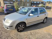Used Skoda Fabia Ambiente 75 HP (55 kW) 2005 Silver Hatchback