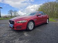 Used Jaguar XE Prestige 163 HP (119 kW) 2015 Red Sedan