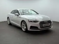 Used Audi A5 S-Line 150 HP (110 kW) 2019 White Coupe