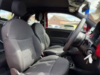 Used Fiat 500C S 70 HP (51 kW) 2024 Passadble red Cabriolet