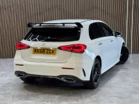 Used Mercedes A180 AMG Line Premium 116 HP (85 kW) 2019 White Hatchback