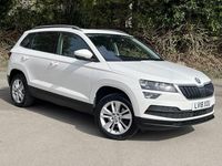 Used Skoda Karoq SE 116 HP (85 kW) 2018 White SUV