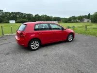 Used VW Golf VII SE 122 HP (89 kW) 2013 Red Hatchback