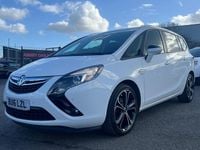 Used Vauxhall Zafira SRi 136 HP (100 kW) 2016 White MPV