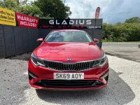 Used Kia Optima 134 HP (98 kW) 2019 Red Sedan
