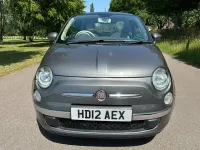 Used Fiat 500 Lounge 69 HP (50 kW) 2012 Grey Hatchback