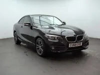 Used BMW 218 Sport Line 134 HP (98 kW) 2018 Black Coupe