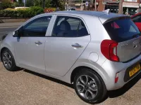Used Kia Picanto 2024 Moondust silver metallic Hatchback