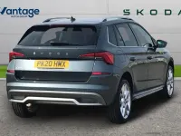 Usado Skoda Kamiq SE L 115 HP (84 kW) 2020 Cinzento SUV