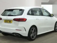 Used Mercedes B180 AMG line 136 HP (100 kW) 2019 White MPV