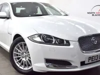 Used Jaguar XF SE 163 HP (119 kW) 2013 White Sedan