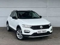 Used VW T-Roc Design 115 HP (84 kW) 2019 White SUV