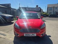 Usado Ford Focus Titanium 2016 Vermelho Citadino