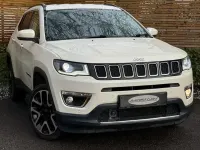 Used Jeep Compass Limited 140 HP (102 kW) 2019 White SUV