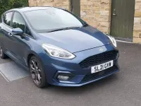 Used Ford Fiesta ST-Line 95 HP (69 kW) 2021 Blue Hatchback