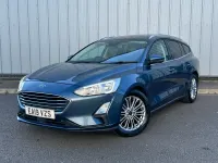 Used Ford Focus Titanium X 120 HP (88 kW) 2019 Blue Estate