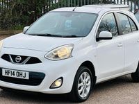 Used Nissan Micra Acenta 80 HP (58 kW) 2014 White Hatchback