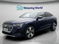 Used Audi e-tron Sportback S-Line 300 kW (408 HP) 2022 Blue SUV