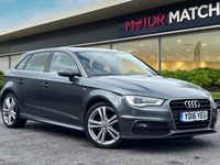 Used Audi A3 Sportback S-Line 2016 Grey Hatchback