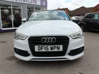 Used Audi A3 Cabriolet S-Line 150 HP (110 kW) 2015 White Cabriolet