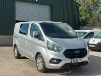 Used Ford Transit Custom Trend 105 HP (77 kW) 2018 Silver Van