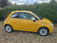 Used Fiat 500 69 HP (50 kW) 2013 Yellow Hatchback