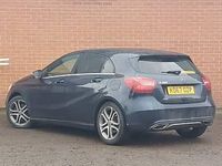Used Mercedes A180 Sport Edition 122 HP (89 kW) 2018 Blue Hatchback