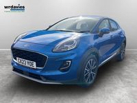 Used Ford Puma Titanium 155 HP (114 kW) 2023 Desert island blue SUV