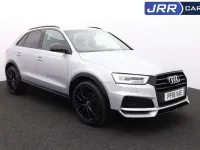 Used Audi Q3 Black Edition 150 HP (110 kW) 2018 Silver SUV