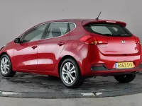 Used Kia Ceed 126 HP (92 kW) 2013 Red Hatchback