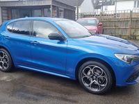 Used Alfa Romeo Stelvio Veloce 280 HP (205 kW) 2022 Blue SUV