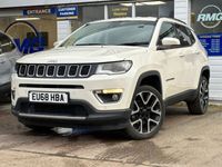 used Jeep Compass SUV (2018/68)Limited 1.4 MultiAir II 170hp 4x4 auto 5d