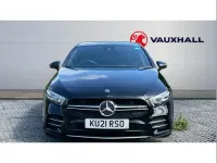 Used Mercedes A35 AMG Executive 306 HP (225 kW) 2021 Black Hatchback