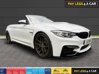 Used BMW M4 Cabriolet Comfort Edition 2017 White Cabriolet