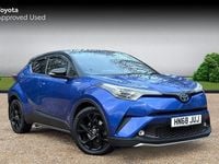 Used Toyota C-HR Sport 122 HP (89 kW) 2019 Nebula blue bitone SUV