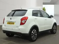 Used SsangYong Korando Limited 149 HP (109 kW) 2015 White SUV